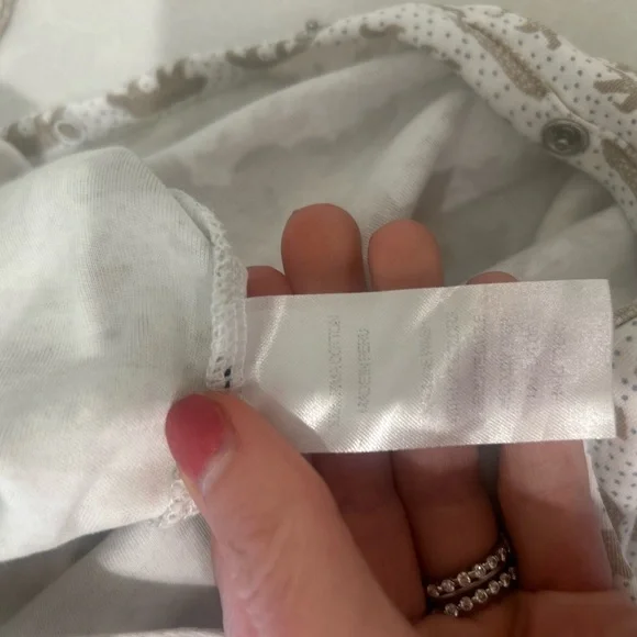 Lila and Hayes Adorable Bear Print Kids One Piece! 9-12 month Pima cotton! - Picture 5 of 5